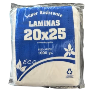 LAMINA CRISTAL 20X25 X 1000 GRS